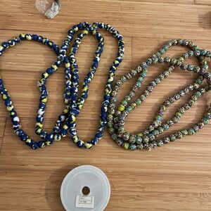 Colorful Beaded African Necklaces